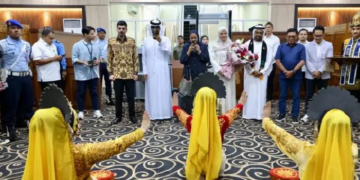 Wakili Gubernur, Plt Sekda Sambut Kedatangan Dubes UEA dan Direktur Mubadala Energy di Aceh