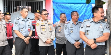 Kapolres Aceh Timur Kunjungi Lapas Kelas IIB Idi, Perkuat Keamanan Pasca Insiden Pelarian Napi