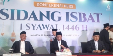 Hasil Sidang Isbat: Lebaran Idul Fitri 1446 H Jatuh Pada 31 Maret 2025