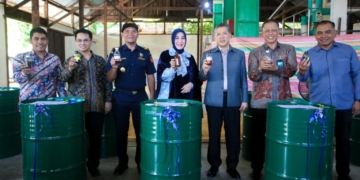 Nilam Aceh Tembus Pasar Eropa, Wali kota Lepas Ekspor ke Prancis