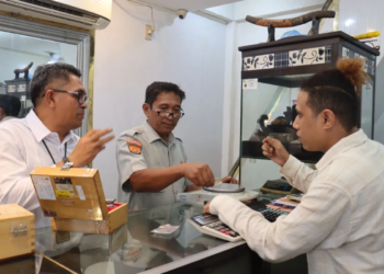 Polresta Banda Aceh dan Diskopukmdag Awasi Timbangan Emas untuk Cegah Kecurangan