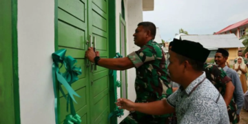 Korem Lilawangsa Resmikan Renovasi Fasilitas Ibadah Pesantren di Aceh Utara