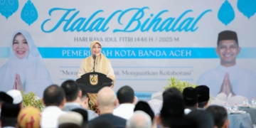 Pemko Gelar Halal Bihalal, Illiza: Mari Kita Atasi Persoalan Kota dengan Kolaborasi