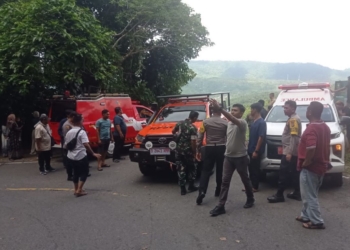 Kecelakaan di Sabang, Mobil Masuk Jurang Akibat Rem Blong