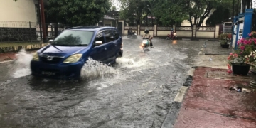 Hujan Deras di Banda Aceh Sebabkan Genangan di Jalan Imam Bonjol dan KH Ahmad Dahlan