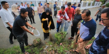 Illiza dan Afdhal Pimpin Gotong Royong Sambut HUT ke-820 Banda Aceh