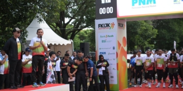 Wagub Fadhlullah Buka FKIJK Aceh Run 2025