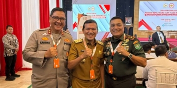 Wagub Bersama Pangdam IM dan Kapolda Aceh Kompak Hadiri Sarasehan Kebangsaan