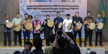 Pemko Luncurkan QRIS Dinamis PBB Walikota Illiza: Mudahkan Warga Kota Bayar Pajak