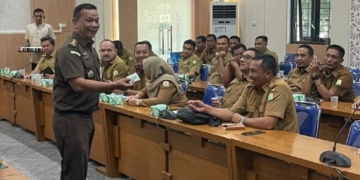 Kejati Aceh Gelar Penerangan Hukum di Dinas Pertanian dan Perkebunan Aceh