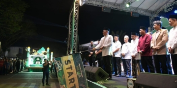 Asisten III Sekda Aceh Lepas Peserta Pawai Takbir Idul Adha