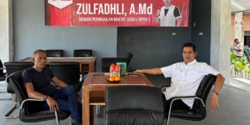 Plt Sekda Aceh dan Ketua DPRA Bahas Realisasi APBA 2025