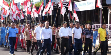 2.025 Bendera Merah Putih Berkibar di Sabang Sambut HUT ke-80 RI