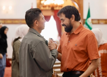 Kapolda Aceh Brigjen Marzuki Ali Basyah Silaturahmi dengan Gubernur Muzakir Manaf