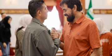 Kapolda Aceh Brigjen Marzuki Ali Basyah Silaturahmi dengan Gubernur Muzakir Manaf