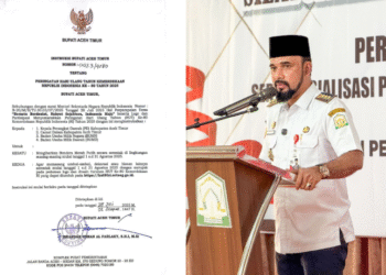 Intruksi Bupati Aceh Timur Tentang Peringatan Hari Ulang Tahun Kemerdekaan RI Ke-80 Tahun 2025