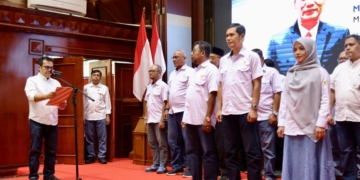 Sekda Aceh M Nasir Resmi Dilantik Jadi Ketua Kagama Aceh, Diminta Bersinergi Bangun Daerah