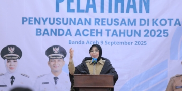 Wali Kota Illiza Buka Pelatihan Penyusunan Reusam Gampong