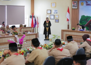 Cut Kak Illiza Buka Muscablub Kwartir Pramuka Banda Aceh, Ini Harapannya