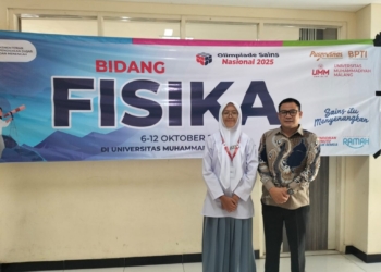 Siswi Aceh Utara, Nurliya Fitrina, Wakili Aceh di Final Olimpiade Fisika Nasional di Malang