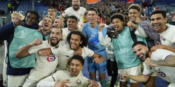 Verdonk Tampil Gemilang, Lille Libas AS Roma