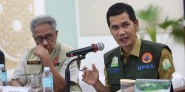 Sekda Aceh Bahas Dampak Bencana dan Akses Transportasi