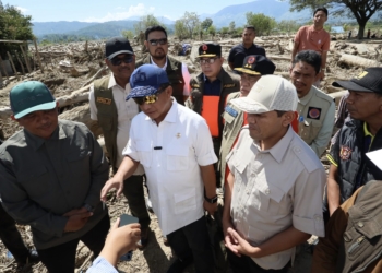 Wagub Aceh Dampingi Mendagri Tinjau Pascabencana