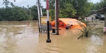Banjir Rendam 33 Gampong di Tujuh Kecamatan Aceh Timur