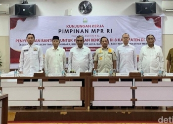 Wagub Aceh Desak Percepatan Bantuan Korban Banjir dan Longsor