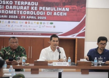 Sekda Aceh Percepat Penanganan Pascabencana Jelang Ramadhan