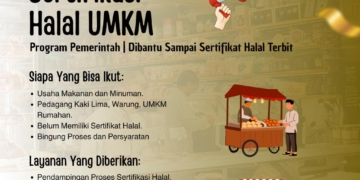 GESID Aceh Buka Program Sertifikasi Halal Gratis untuk 1.000 Pelaku UMKM di Aceh
