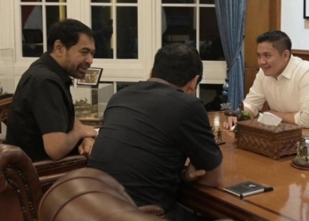 Seskab Teddy dan Gubernur Aceh Bahas Pemulihan Pascabencana