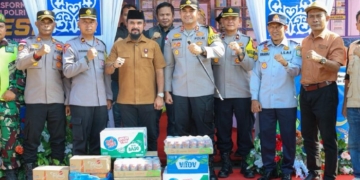 Bupati Aceh Timur Tinjau Pos Pengamanan Mudik Lebaran