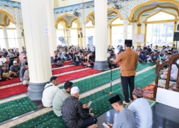 Bupati Aceh Timur dan BSI Santuni 476 Anak Yatim di Ranto Peureulak