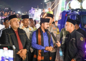 Bupati Aceh Timur Ikut Pawai Takbir Keliling Idul Fitri 1447 H