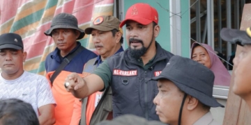 Bupati Aceh Timur Tegur Keras Proyek Huntara di Pante Bidari