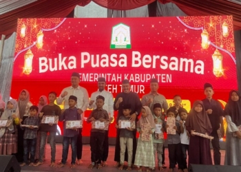 Pemkab Aceh Timur Gelar Buka Puasa Bersama di Pendopo Peureulak