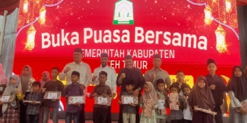 Pemkab Aceh Timur Gelar Buka Puasa Bersama di Pendopo Peureulak