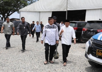 Wagub Aceh dan Mendagri Cek Kesiapan Kunjungan Prabowo