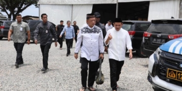 Wagub Aceh dan Mendagri Cek Kesiapan Kunjungan Prabowo