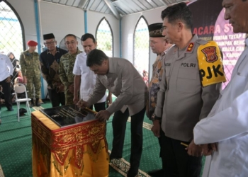 Wagub Aceh Dampingi Peresmian 104 Huntap Korban Bencana di Aceh Utara