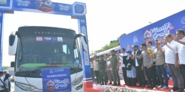 Gubernur Mualem Lepas Ribuan Peserta Mudik Gratis Pemerintah Aceh