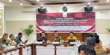 Sekda Aceh Kumpulkan 15 SKPA, Evaluasi Program TKD 2026 Berdasarkan Rekomendasi Kemendagri