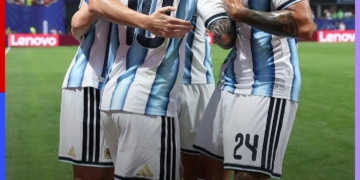 Argentina Comeback Dramatis, Singkirkan Mesir 3-2
