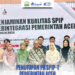 Inspektur Aceh Tutup Penjaminan SPIP 2026