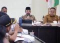 Bupati Al-Farlaky Percepat Pembangunan Huntap Serba Jadi