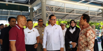 Wagub Aceh Bersama Wamendagri Tinjau Blang Padang, Status Lahan Dibahas