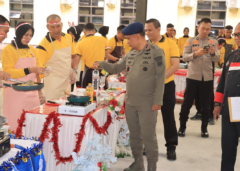 Polda Aceh Gelar Lomba Memasak Sambut HUT RI ke-81