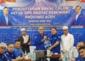 Musda Demokrat Aceh, Sayuti Abu Bakar Unggul Dukungan