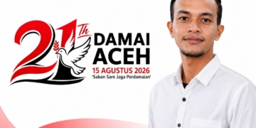 Pemuda Aceh Timur Tuangkan Semangat Perdamaian Dalam Logo 21 Tahun Damai Aceh